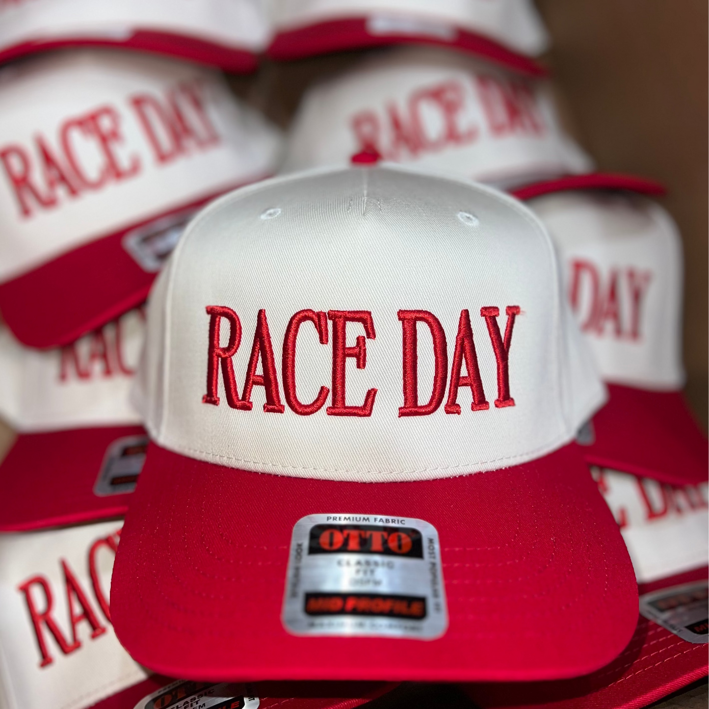 RACE DAY Hat - Racin' Red