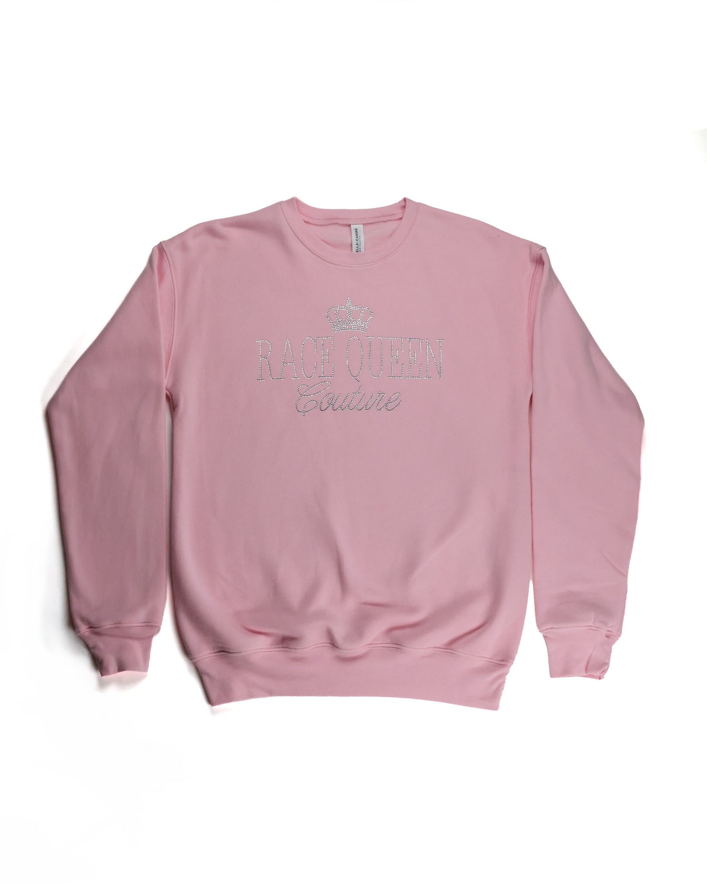 RQC Rhinestone Crewneck - Pink
