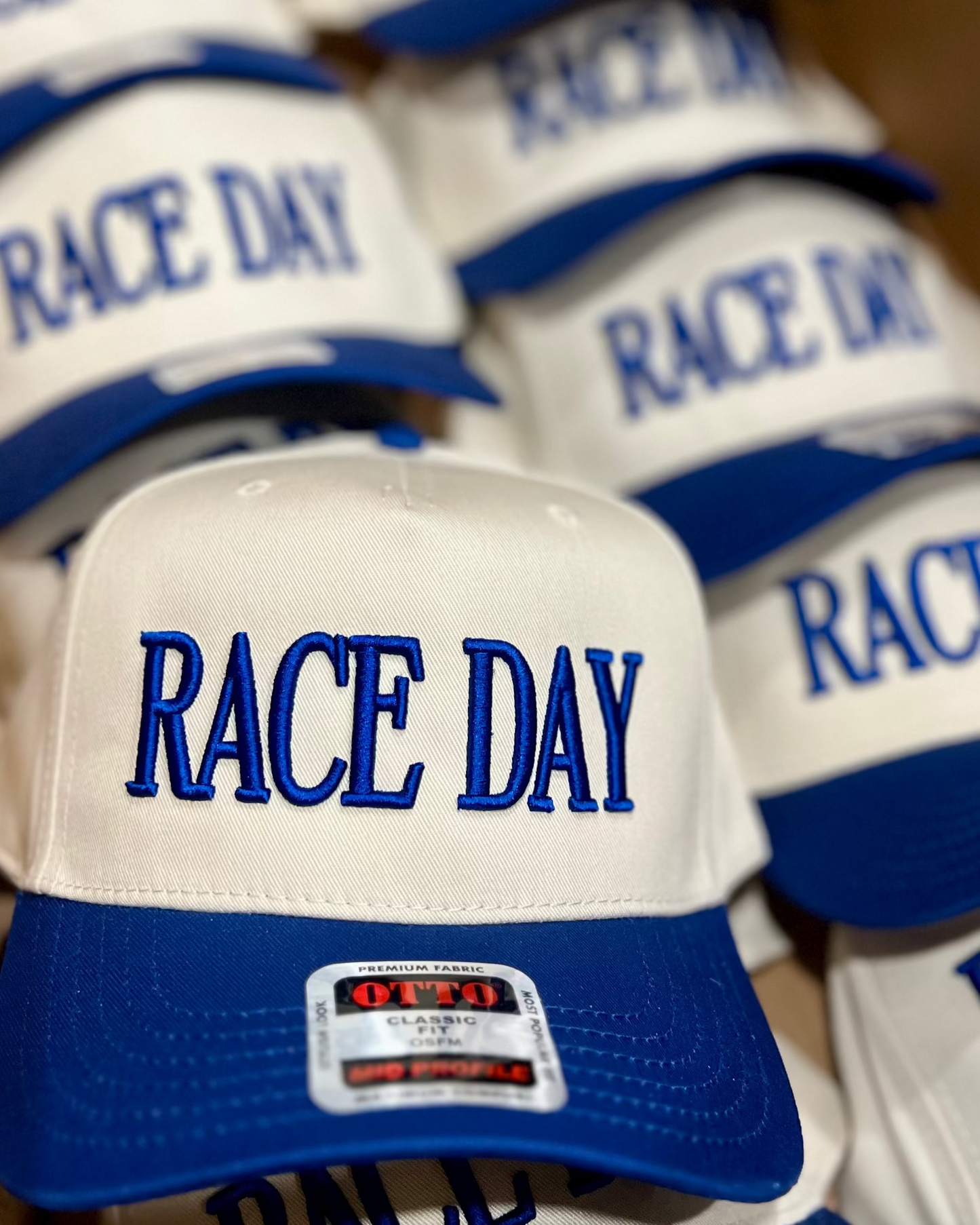 Race Royalty Race Day Hat, elevated trackside accessory.