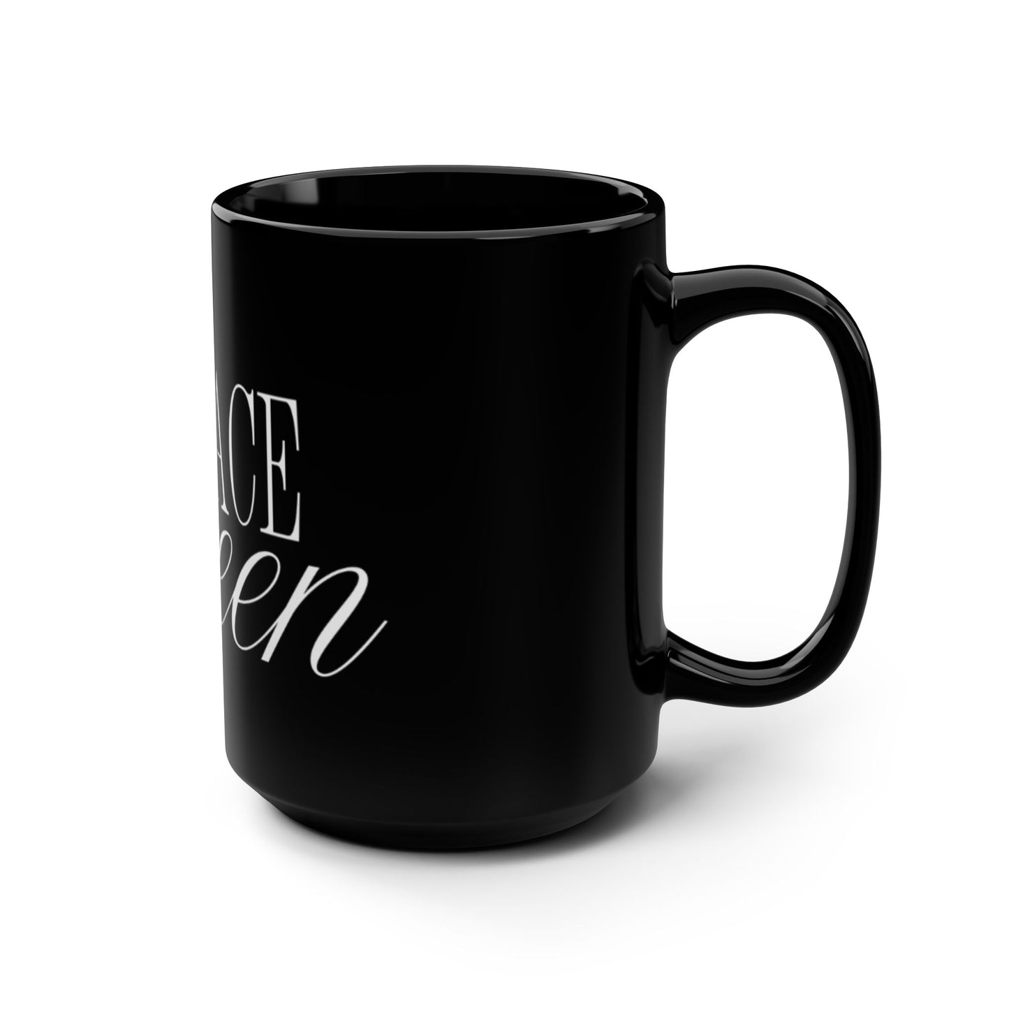 Race Queen 15oz Black Mug