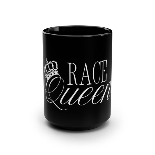 Race Queen 15oz Black Mug