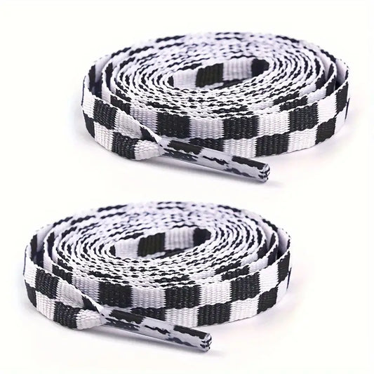Checkered Shoelaces - Set of 2