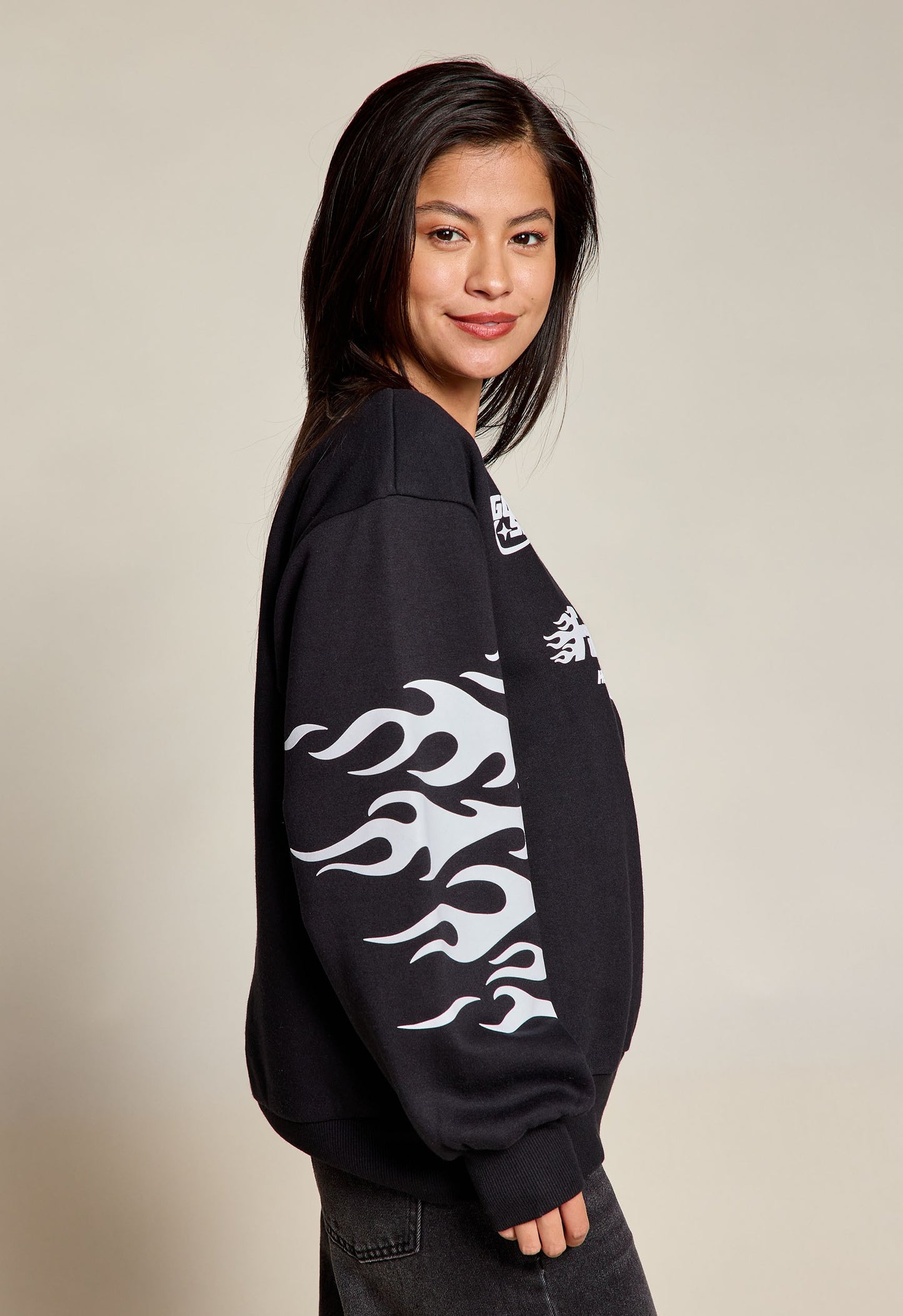Faith Race. Heaven’s Pace. Flame Crewneck