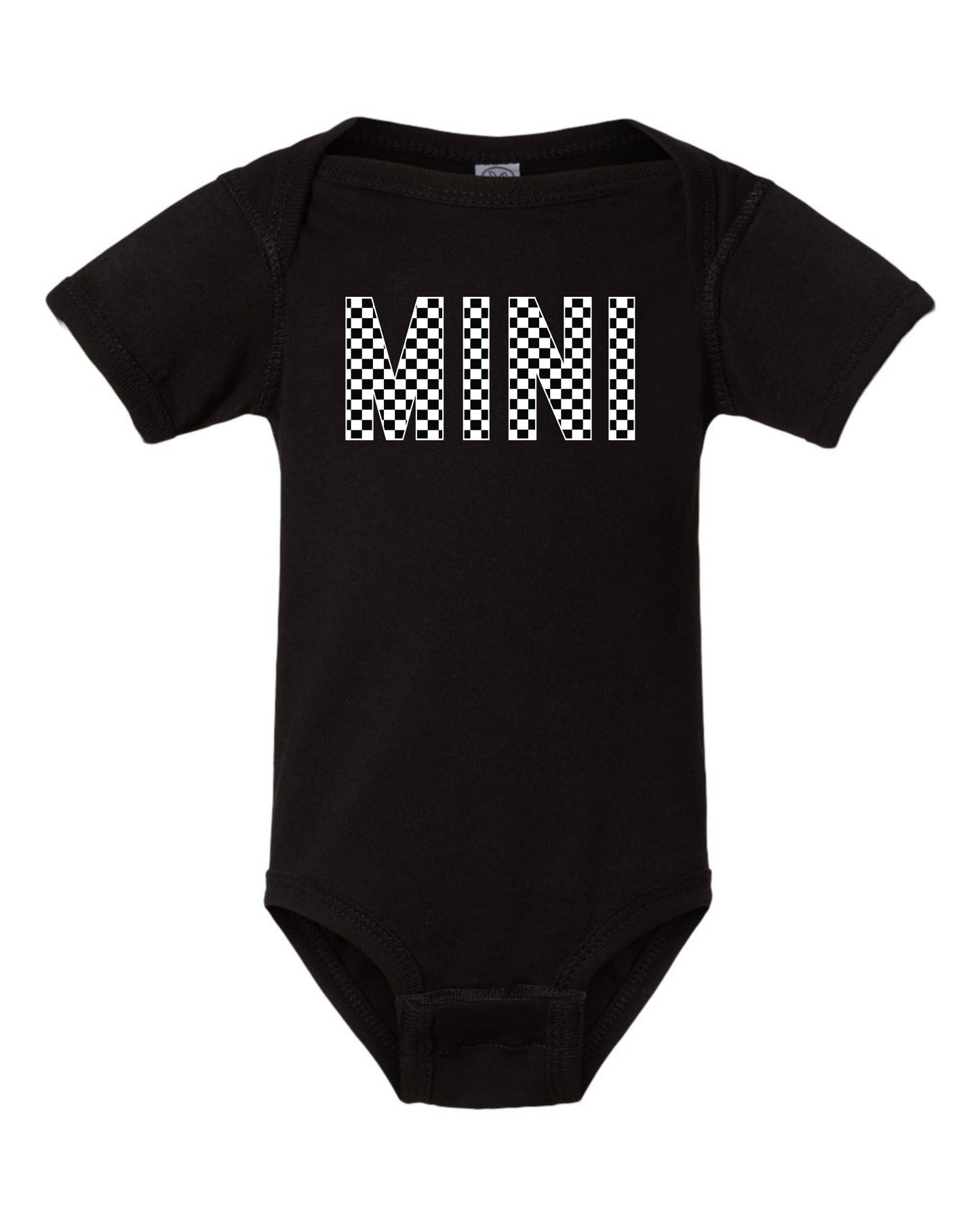 Checkered MINI Onesie