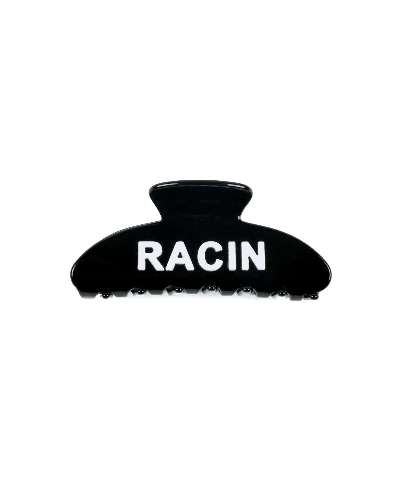 RACIN' Claw Clip by Race Royalty, 10cm acetate lettering claw clip