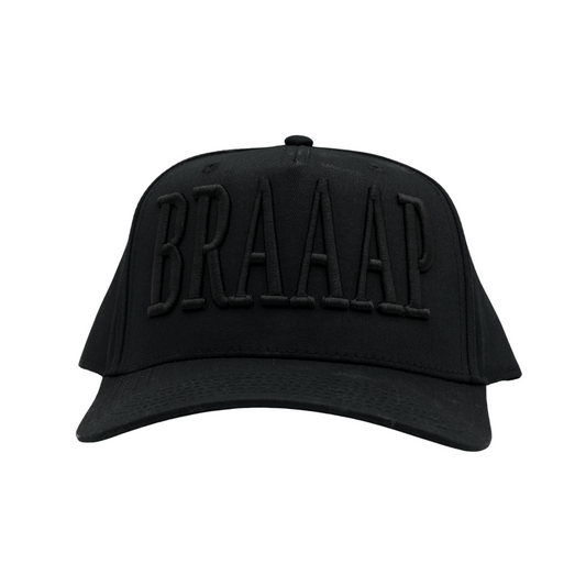BRAAAP Hat - Black/Black