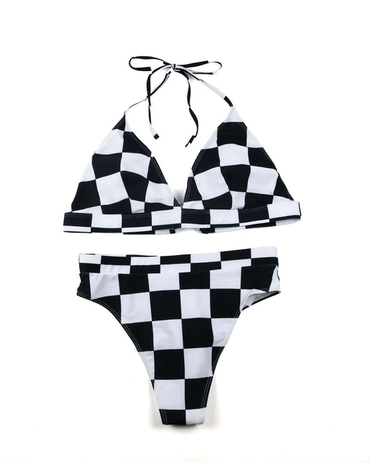 Checkered Swim Suit