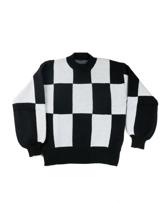 Checkered Sweater - Mariel