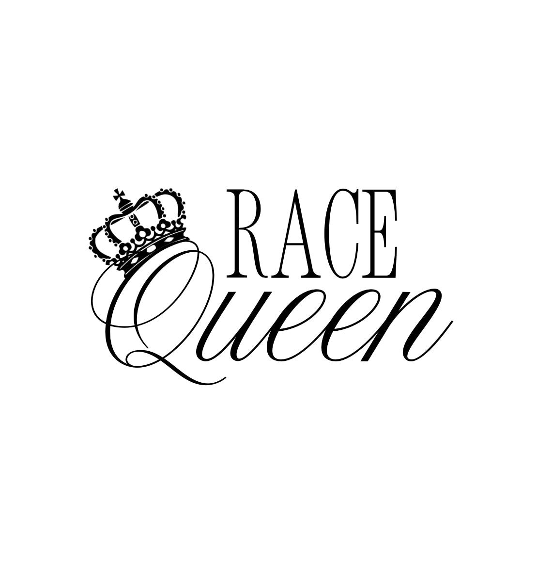 Race Queen Sticker