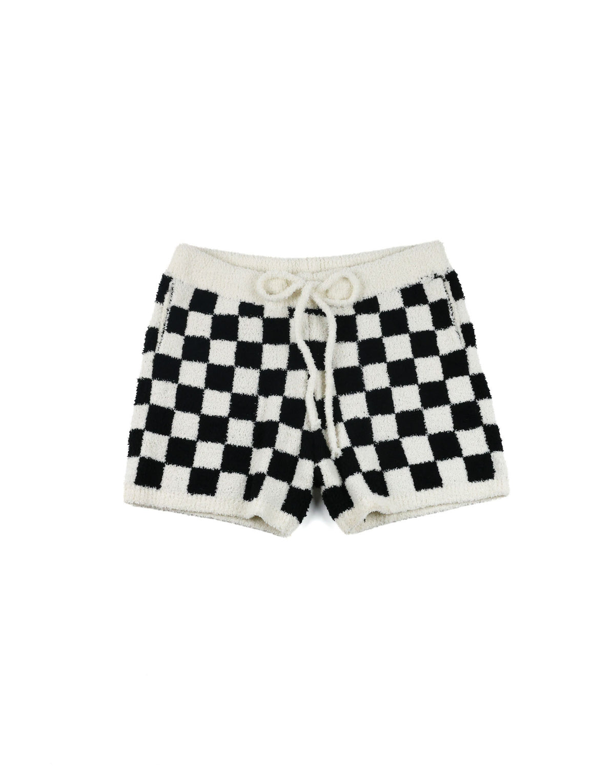 Checkered Shorts with Pockets