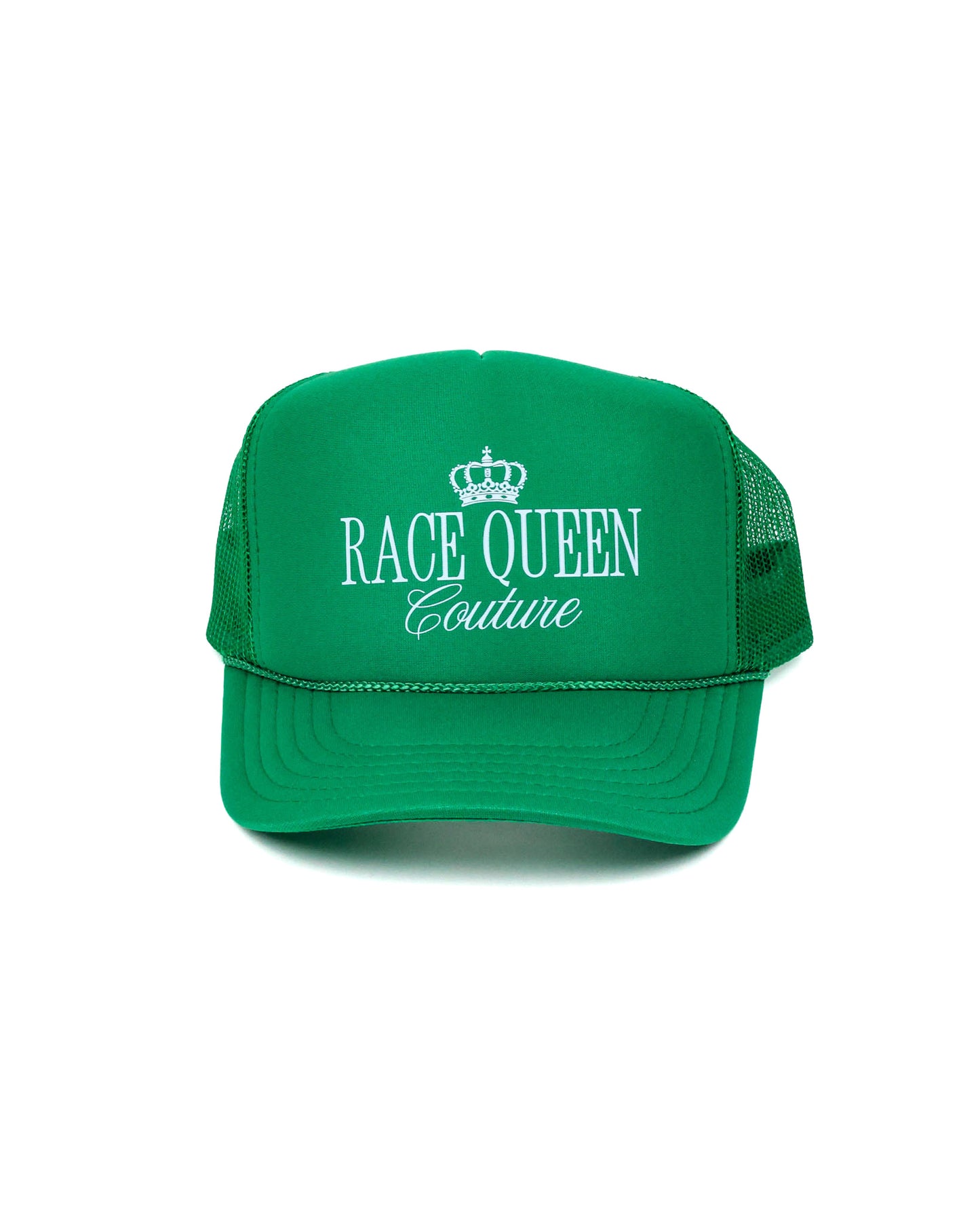 RQC Foam Trucker Hat in red, breathable mesh back