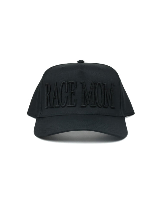RACE MOM Hat - Black/Black