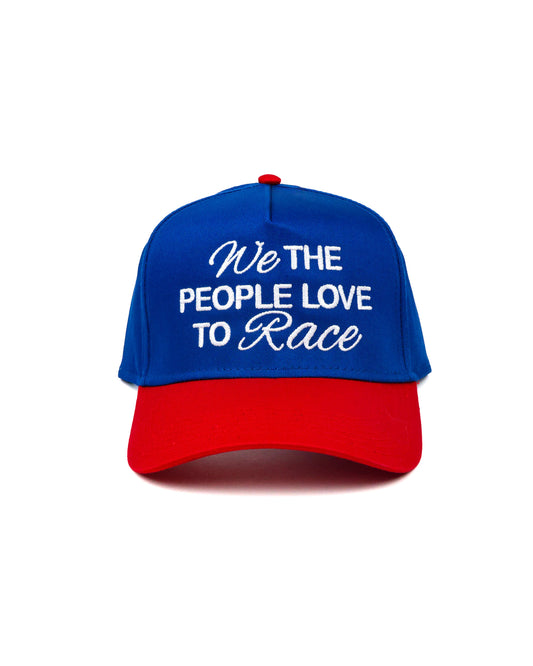 WE THE PEOPLE LOVE TO RACE Hat