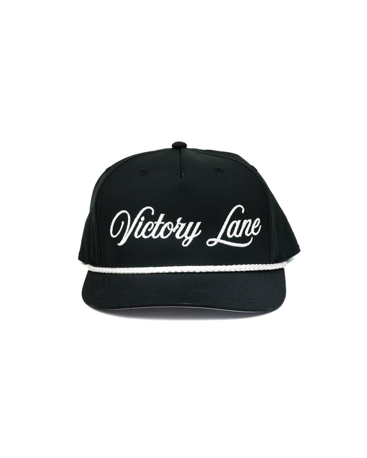 Victory Lane Hat - Black/White