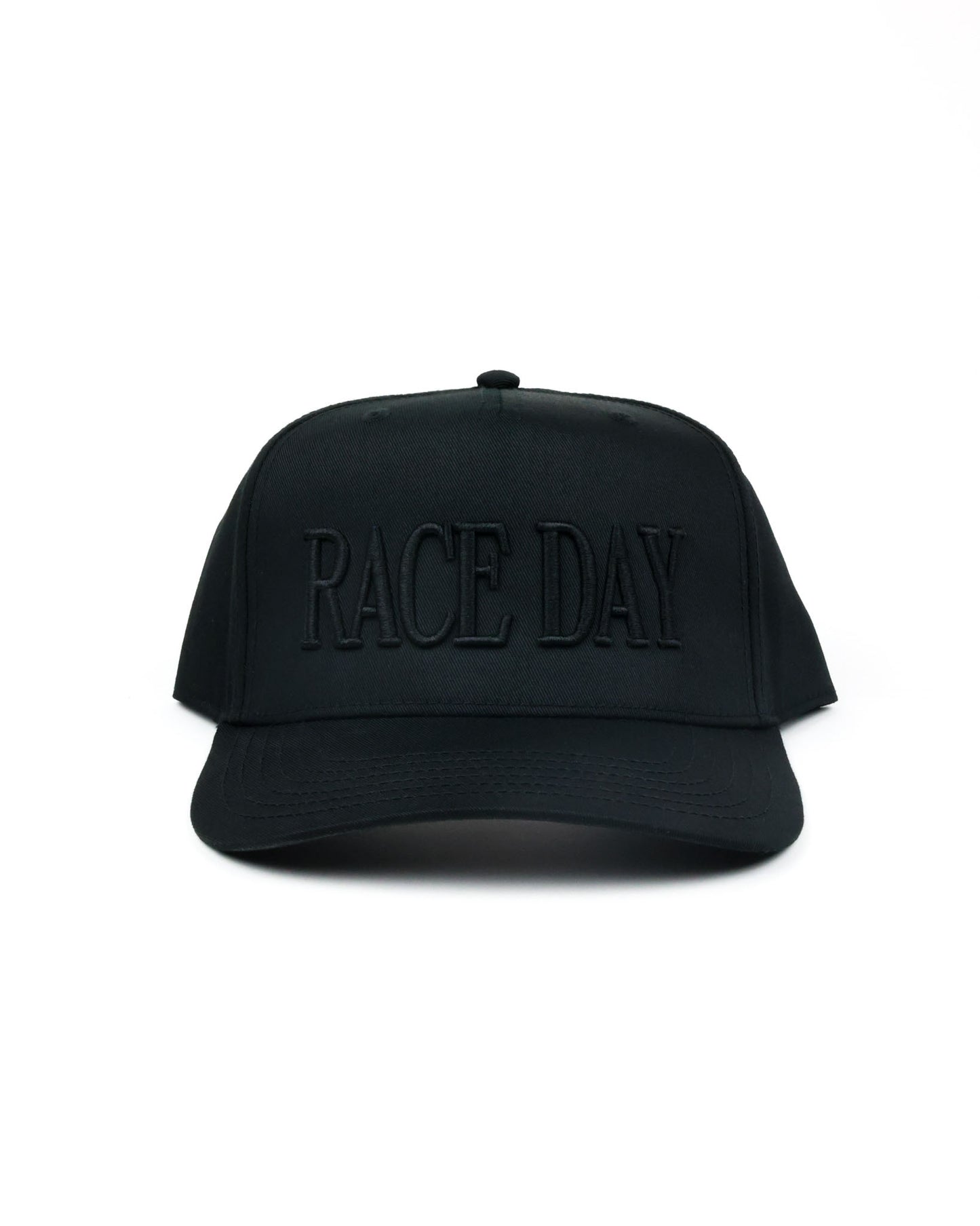 RACE DAY Hat - Black/Black