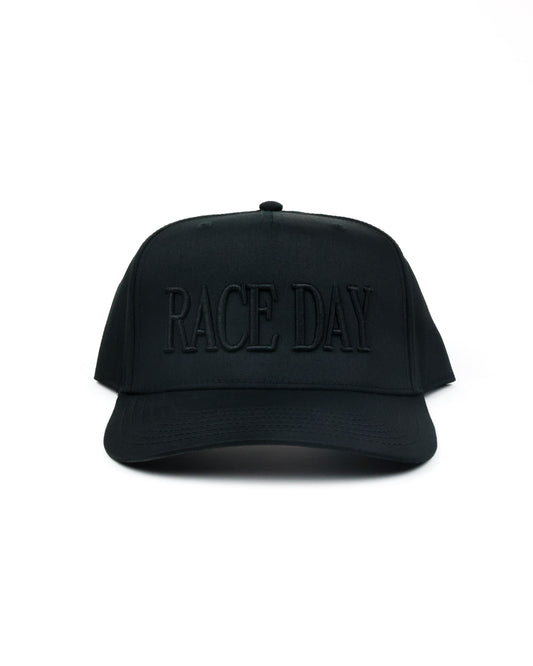 RACE DAY Hat - Black/Black