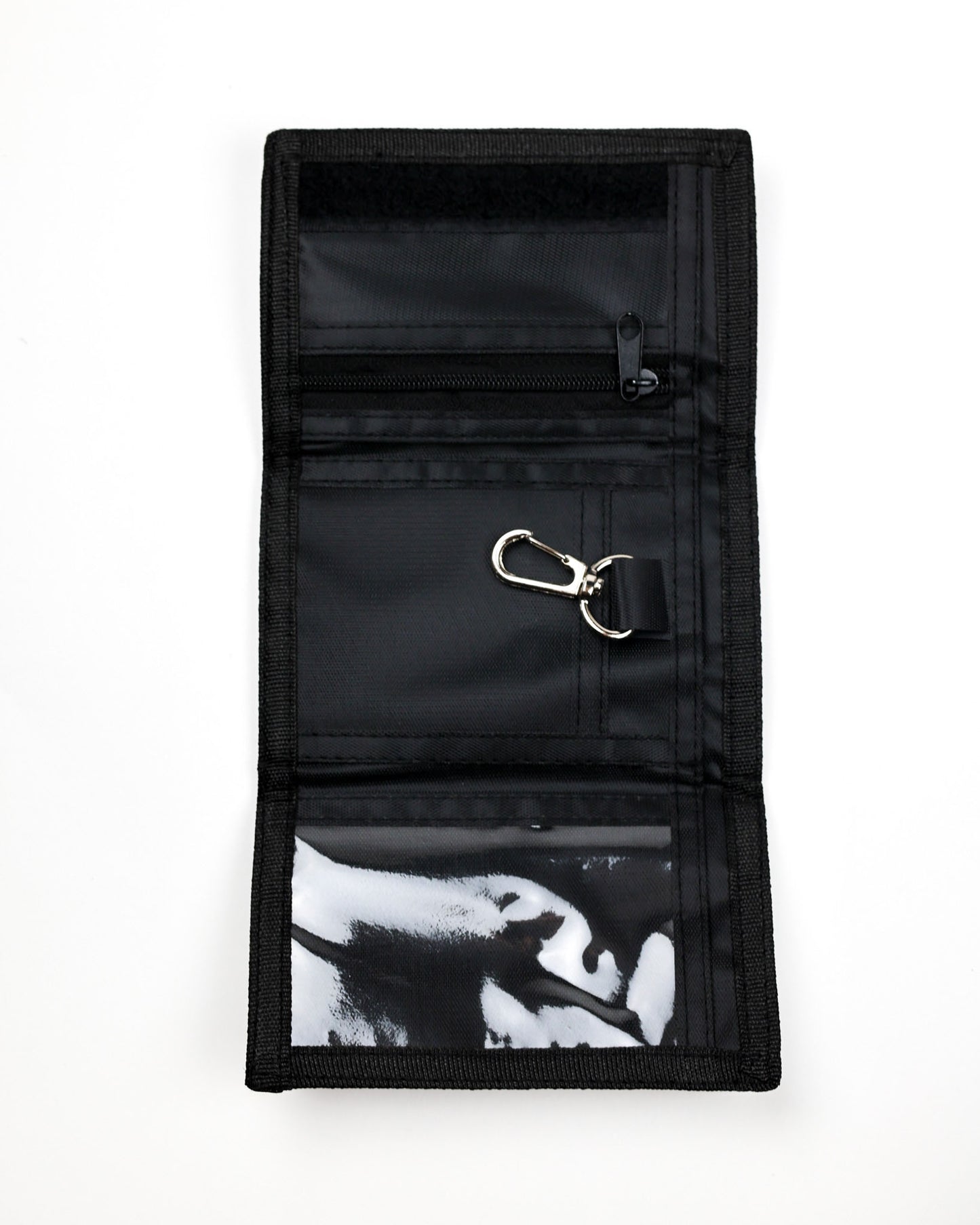Checkered Velcro Wallet