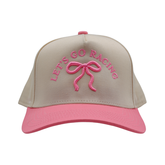 LET'S GO RACING Hat - Pink
