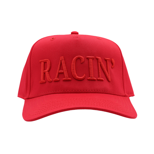 RACIN' Hat - Red/Red