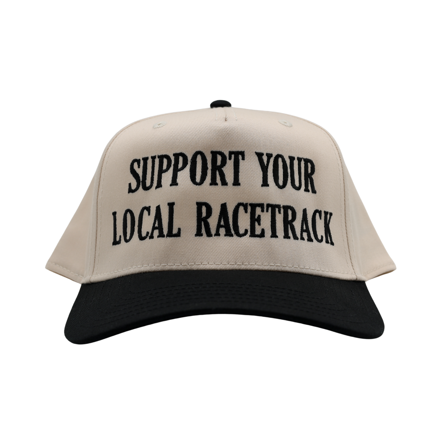 SUPPORT YOUR LOCAL RACETRACK Snapback Hat