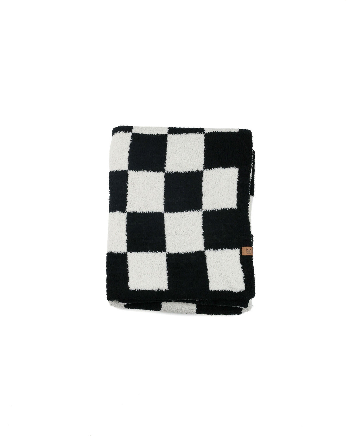 Checkered Youth Throw Blanket