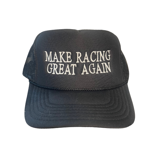 MAKE RACING GREAT AGAIN Trucker Hat - Black